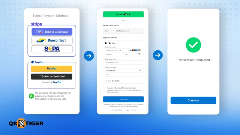 Stripe payment method
